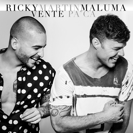 Ricky Martin y Maluma número 1 en Billboard
