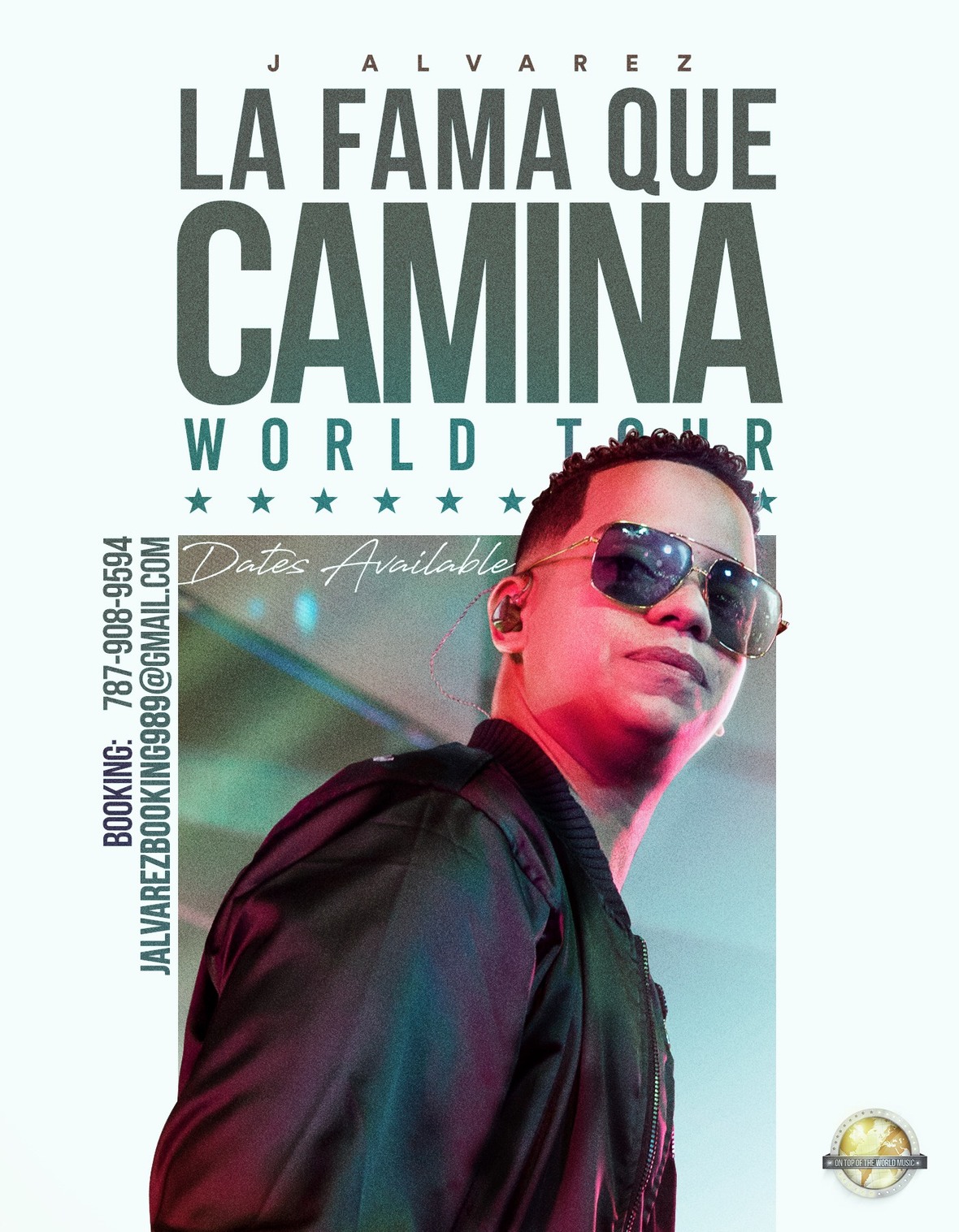 J. ALVAREZ anuncia gira mundial ‘La Fama Que Camina World Tour’