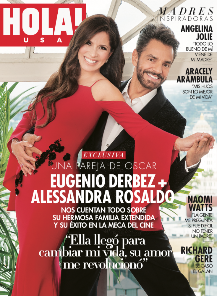 EUGENIO DERBEZ & ALESSANDRA ROSALDO de portada en ‘HOLA! USA’