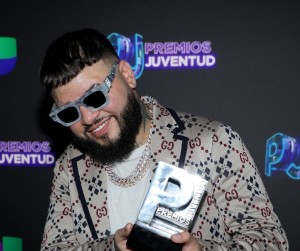 CORAL GABLES, FLORIDA - JULY 18: Farruko attends Premios Juventud 2019 at Watsco Center on July 18, 2019 in Coral Gables, Florida. (Photo by Alexander Tamargo/Getty Images)