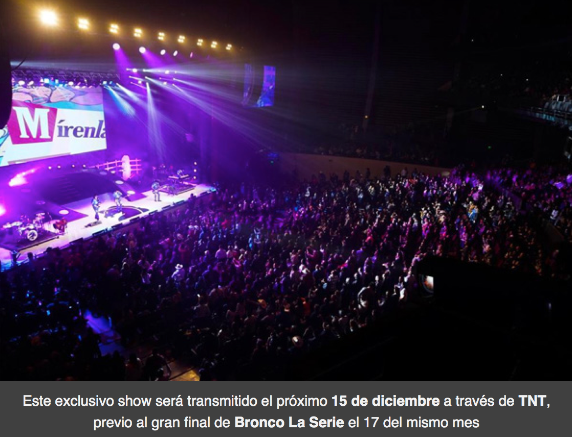 BRONCO ofreció un espectacular Sold Out show en el Pabellón M de Monterrey
