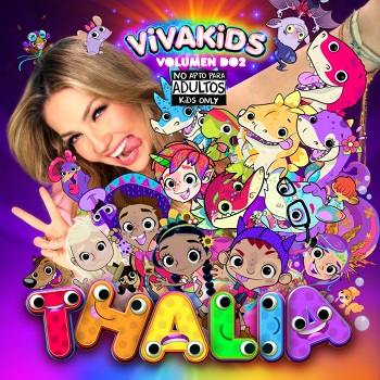 THALÍA crea segundo disco para niños “Viva Kids 2”