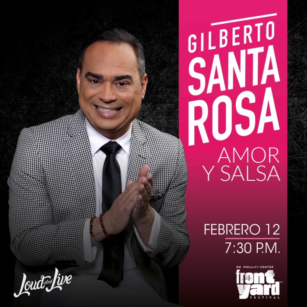 GILBERTO SANTA ROSA presenta "Amor y Salsa" Wow La Revista