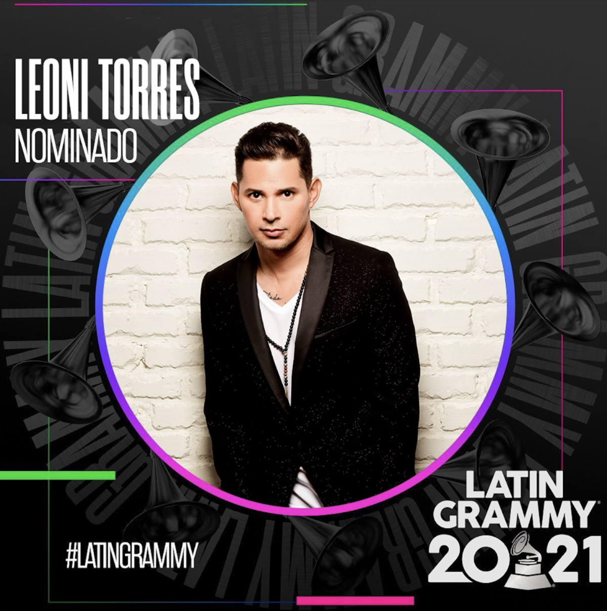 LEONI TORRES nominado a los Latin Grammy’s 2021