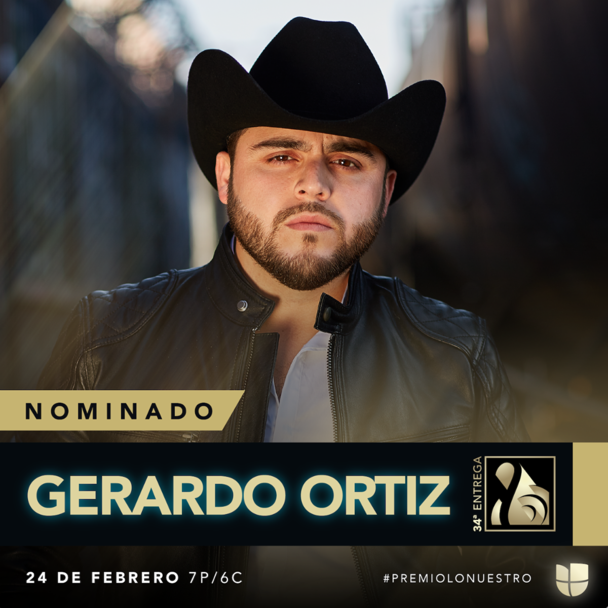 GERARDO ORTIZ receive nominación a Premio Lo Nuestro 2022