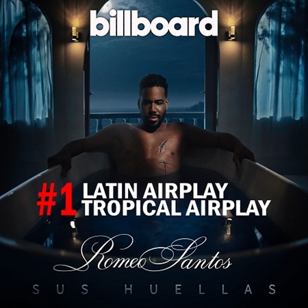 ROMEO SANTOS debuta número en Billboard con ‘Sus Huellas’
