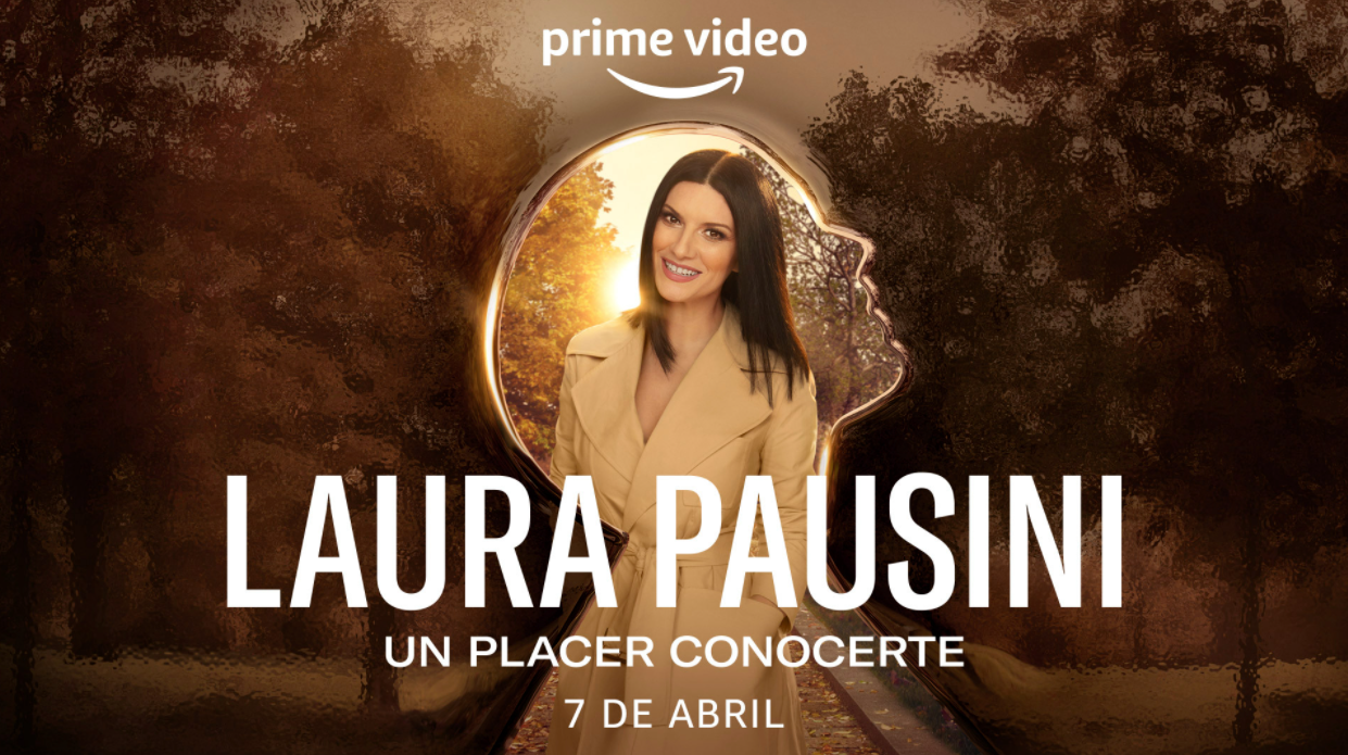 PRIME VIDEO revela poster oficial de la nueva película “Laura Pausini: Un Placer Conocerte”
