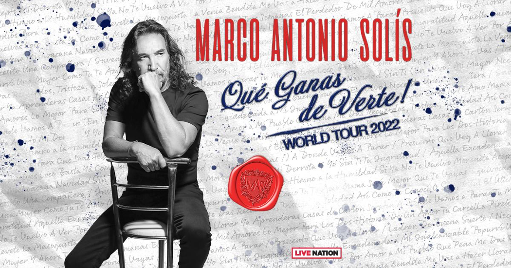 MARCO ANTONIO SOLIS continuará su gira por Europa Wow La Revista