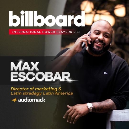 MAX ESCOBAR recibe importante reconocimiento por Billboard