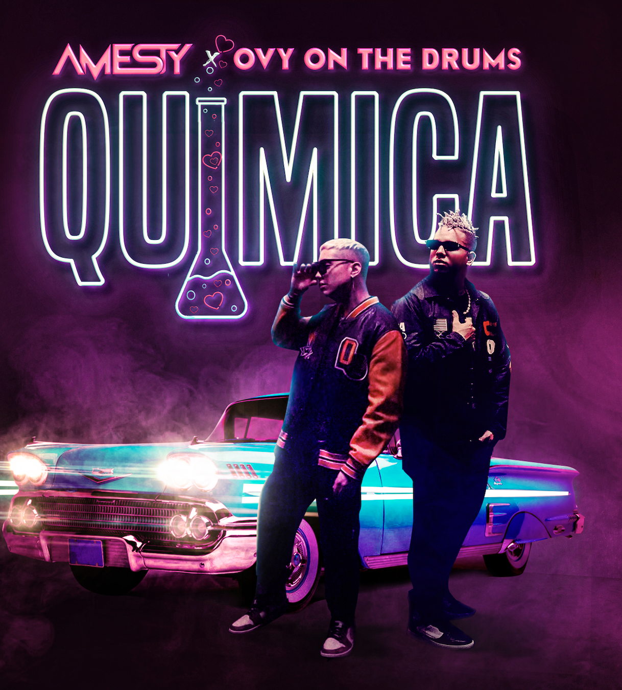 AMESTY junto a Ovy On The Drums lanzan sencillo “Química”