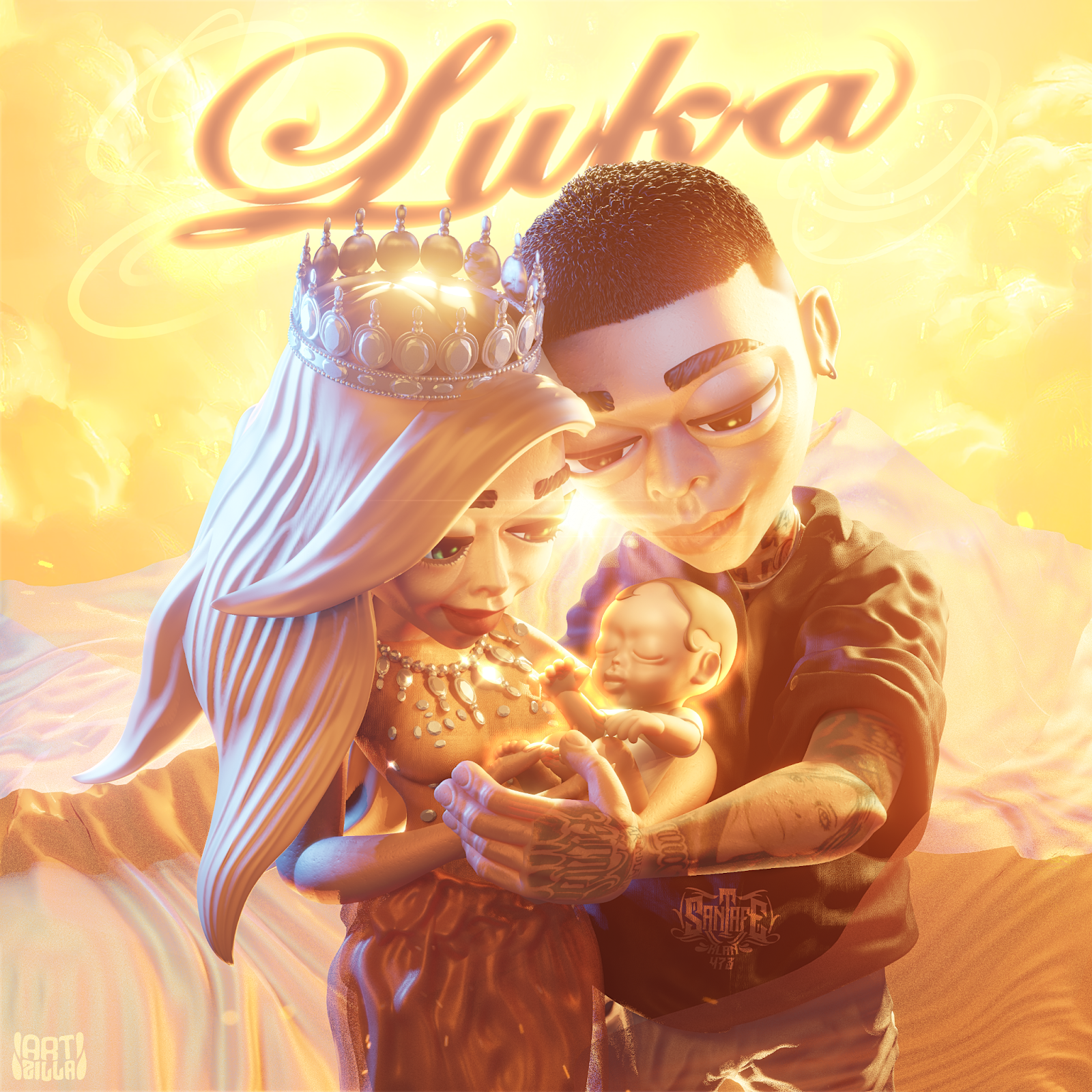 SANTA FE KLAN lanza canción dedicada a su hijo “Luka”