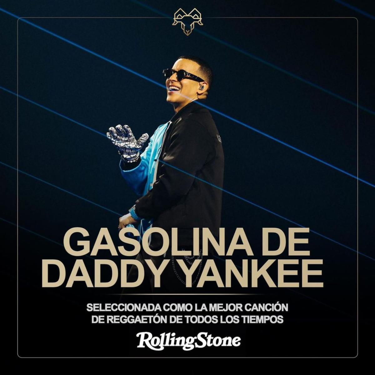 DADDY YANKEE se gana otro reconocimiento mundial por la canción “Gasolina”