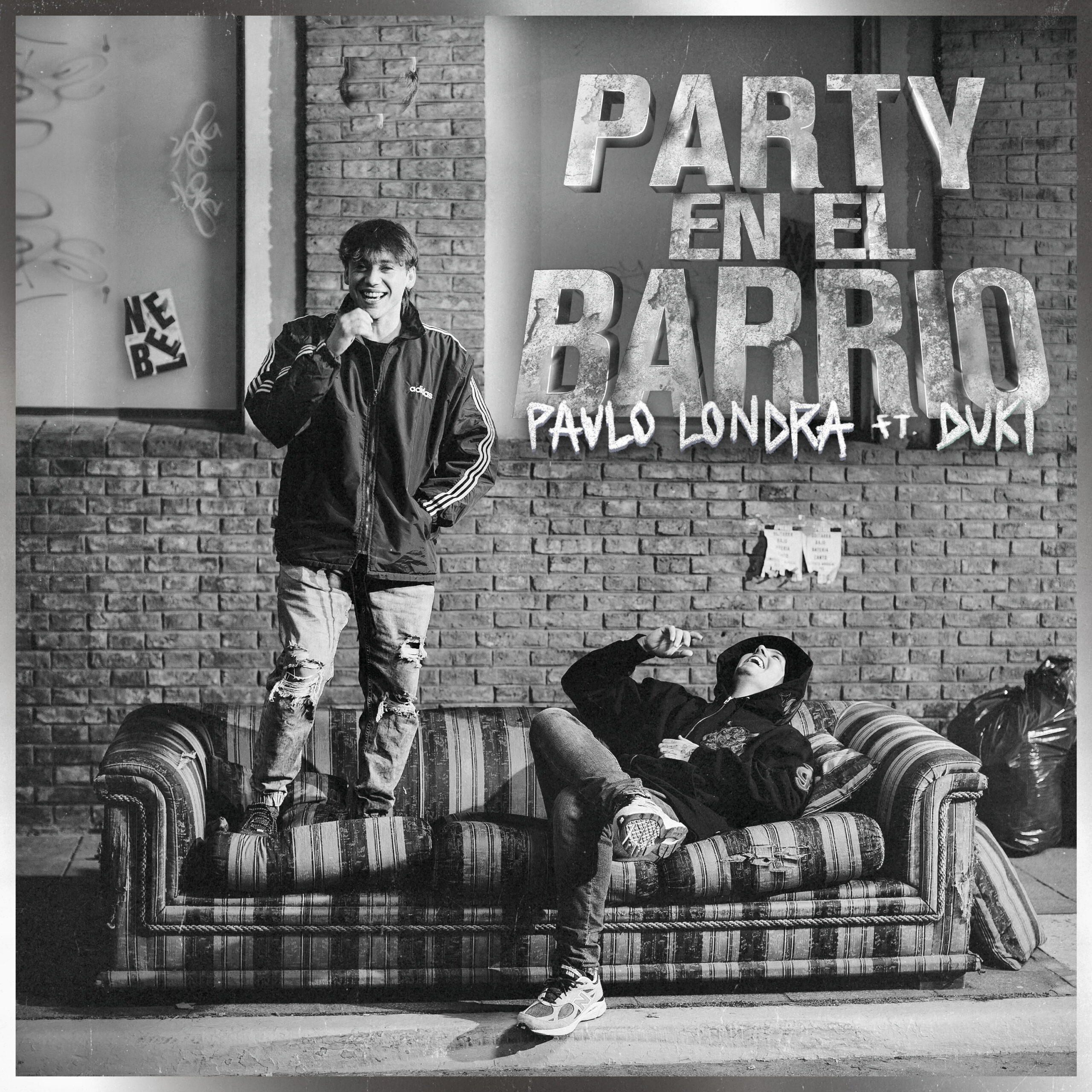 PAULO LONDRA junto a DUKI lanzan colaboración “Party En El Barrio”