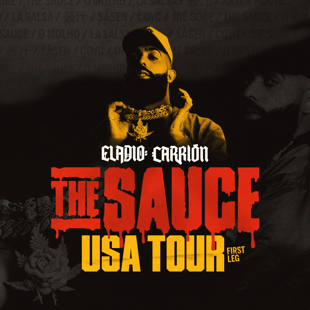 ELADIO CARRIÓN anuncia su gira por Estados Unidos “The Sauce USA Tour”