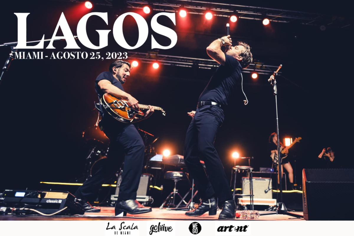 LAGOS anuncia concierto en Miami para Agosto 2023