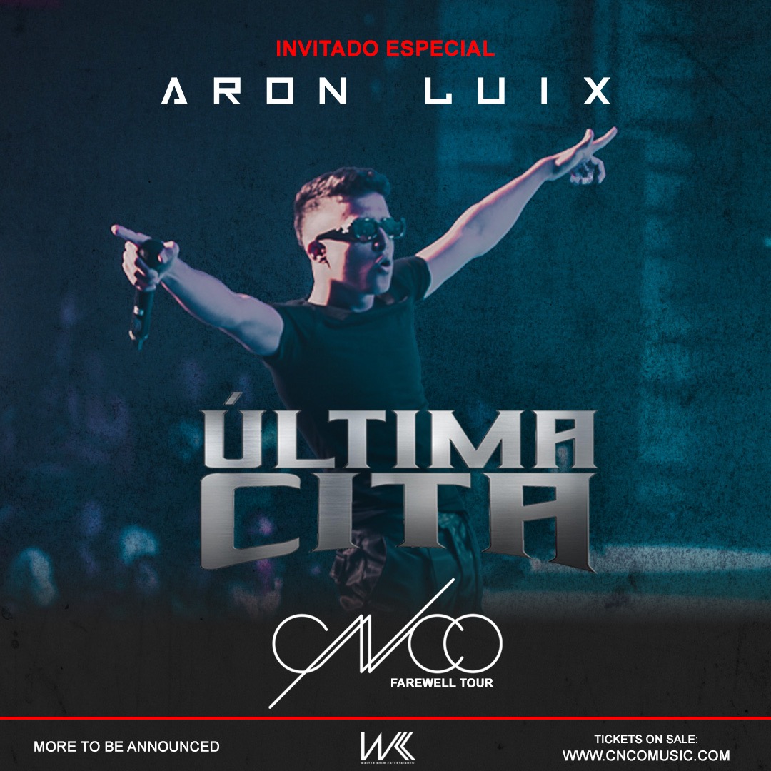ARON LUIX será invitado especial para gira de CNCO