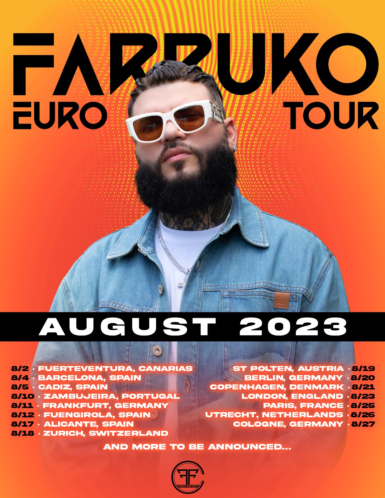 FARRUKO anuncia su tour por Europa