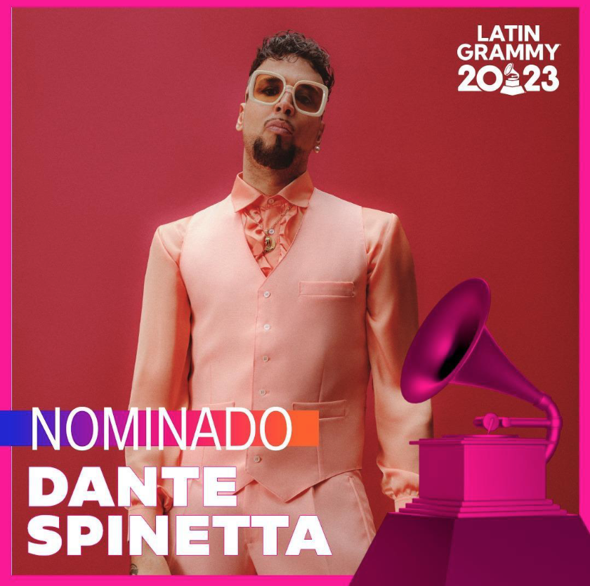 DANTE SPINETTA recibe dos nominaciones al Latin Grammy’s 2023
