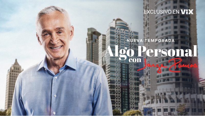 ALGO PERSONAL CON JORGE RAMOS regresa con nueva temporada a ViX