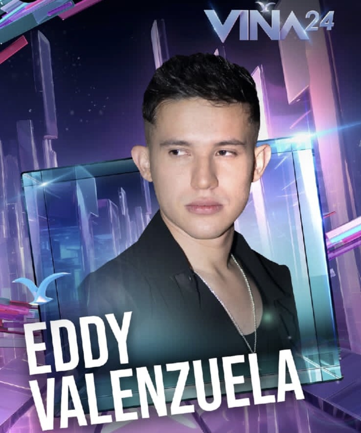 EDDY VALENZUELA entre los finalistas en el Festival Viña Del Mar 2024