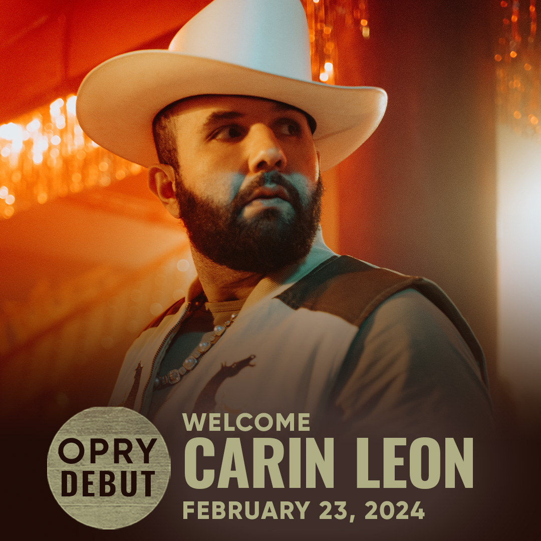 CARÍN LEÓN debutará en Ole Opry el 23 de Febrero