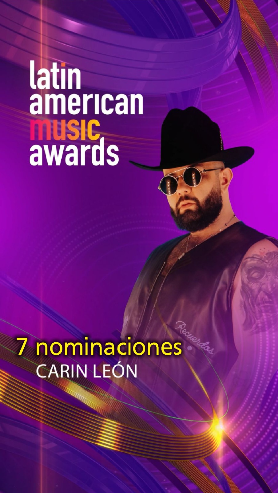 CARÍN LEÓN logra varias nominaciones al Latin American Music Awards 2024