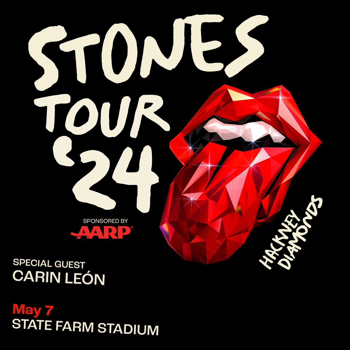 CARIN LEÓN sera el invitado de los Rolling Stones par abrir su concierto