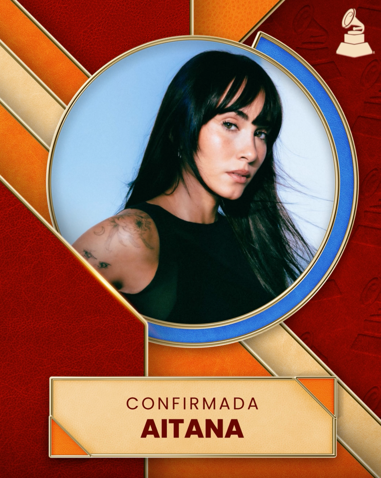AITANA confirma su participación  en la 26.ª entrega anual del Latin Grammy®️